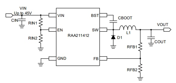 框图 - Renesas Electronics RTKA211412DE0000BU评估板